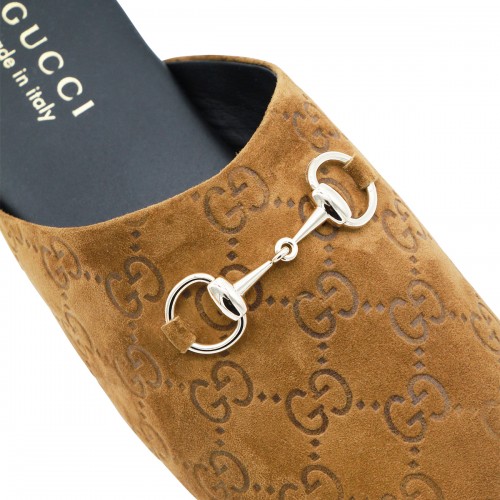 BROWN LEATHER FLATS
