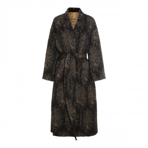 BLACK WOOL COAT