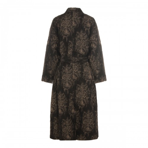 BLACK WOOL COAT