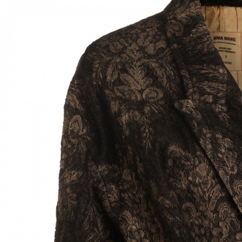 BLACK WOOL COAT