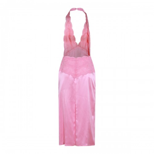 PINK SILK DRESS