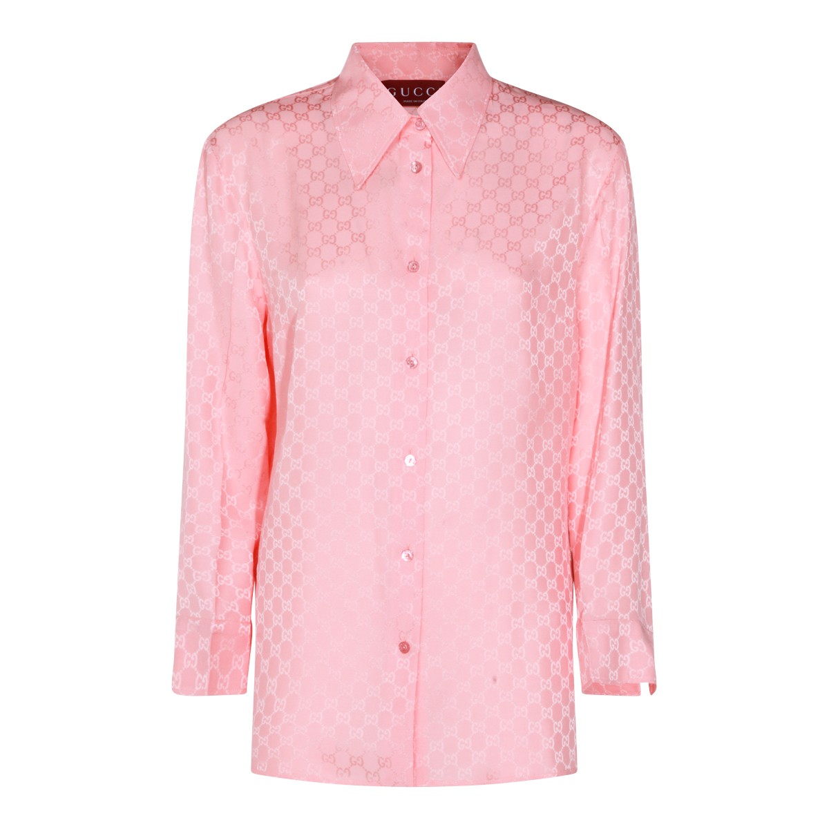 PINK SILK SHIRT PINK SILK SHIRT