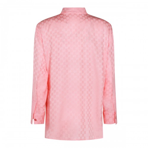 PINK SILK SHIRT 2