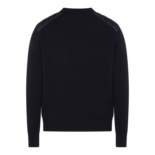 NAVY WOOL KNITWEAR