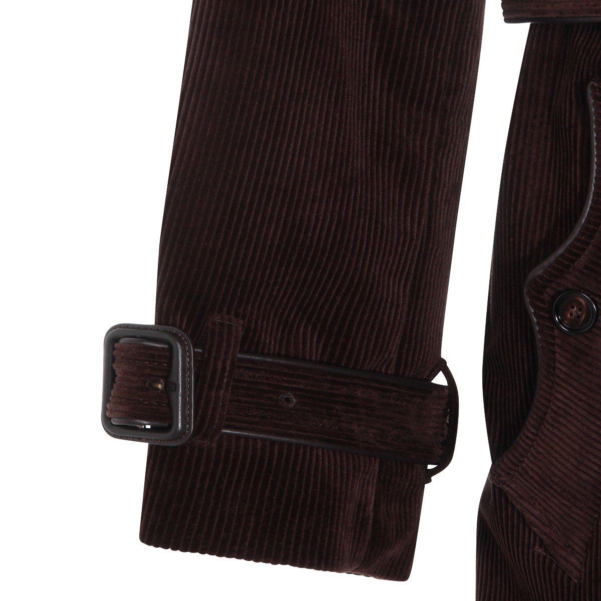 DARK BROWN COTTON EASTWOOD TRENCH COAT DARK BROWN COTTON EASTWOOD TRENCH COAT