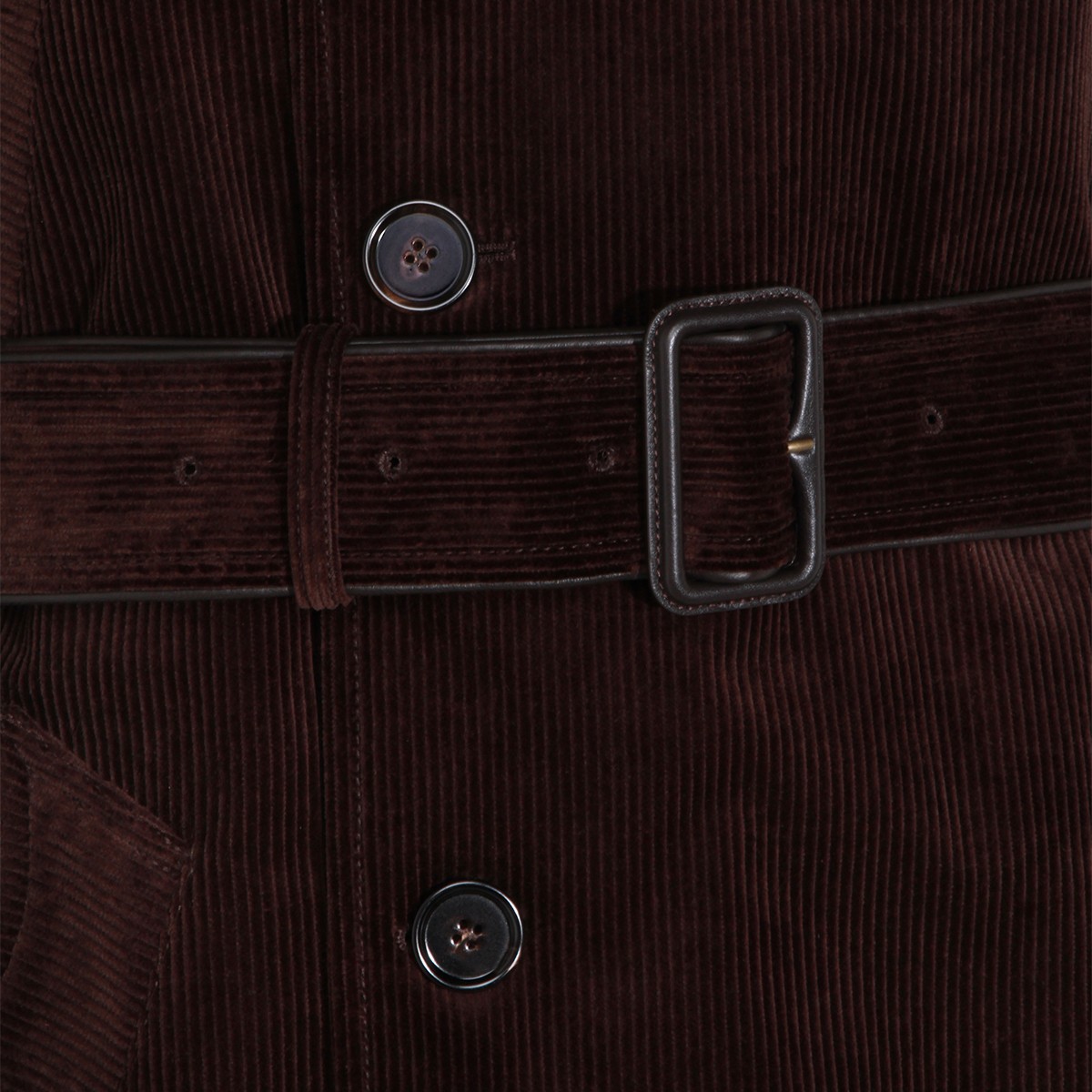 DARK BROWN COTTON EASTWOOD TRENCH COAT DARK BROWN COTTON EASTWOOD TRENCH COAT