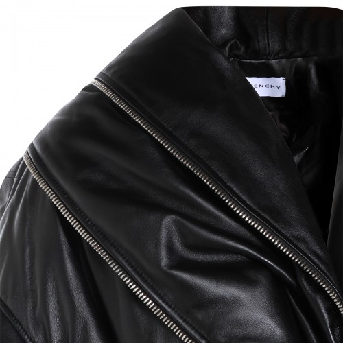 BLACK LEATHER JACKET