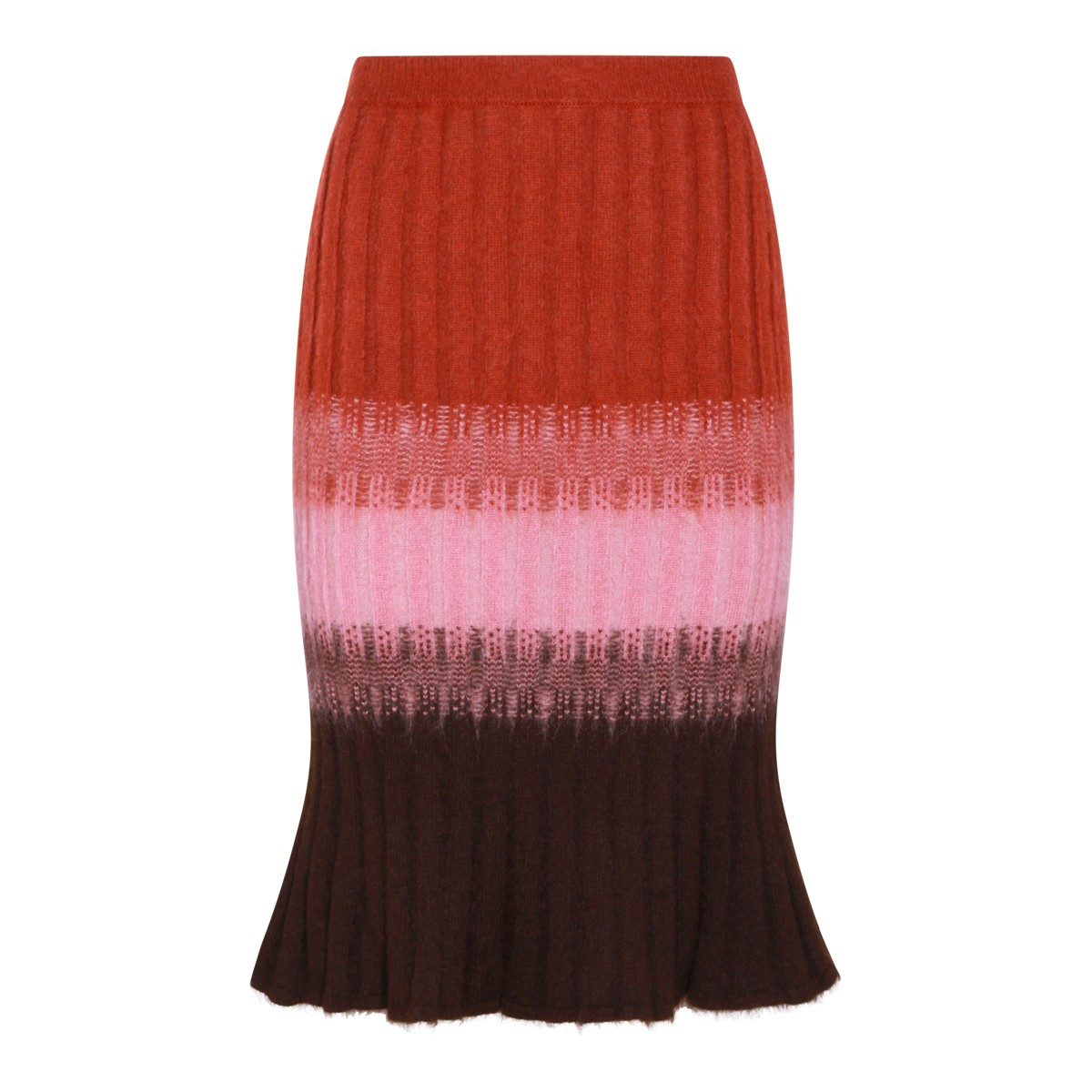 MULTICOLOR WOOL SKIRT MULTICOLOR WOOL SKIRT