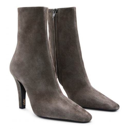 GREY LEATHER BOOTS 2