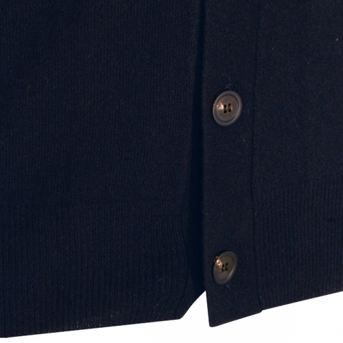 NAVY WOOL KNITWEAR
