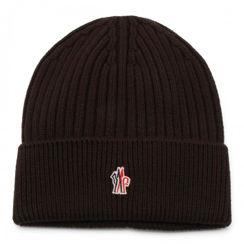 BROWN COTTON BEANIE