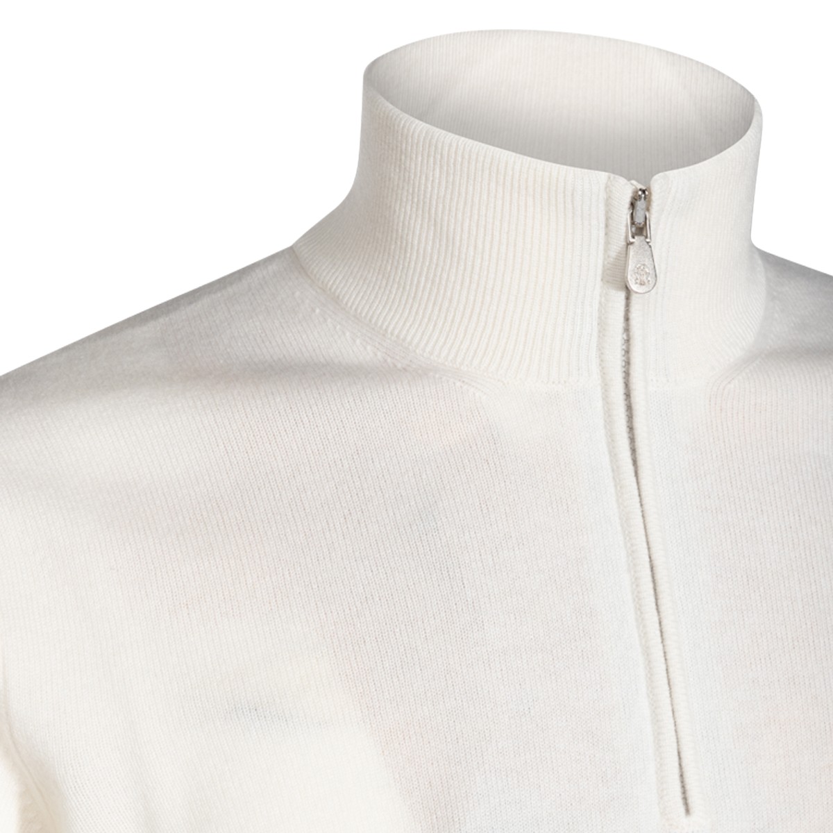 WHITE CASHMERE KNITWEAR
