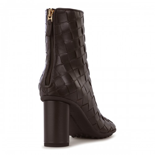 BLACK LEATHER ATOMIC BOOTS