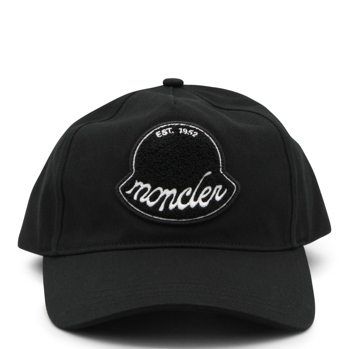 BLACK COTTON BASEBALL CAP
