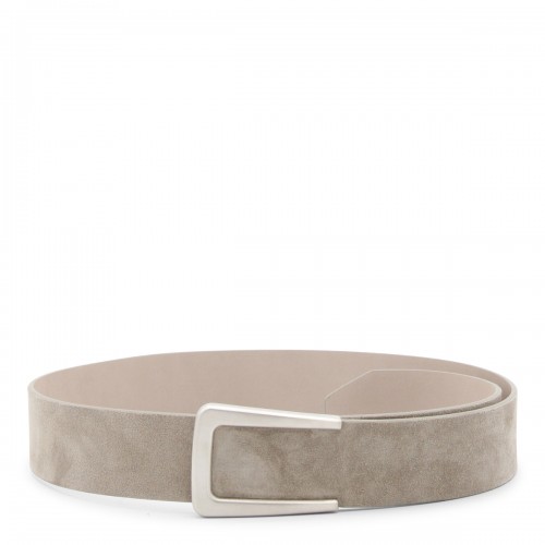 BEIGE LEATHER BELT