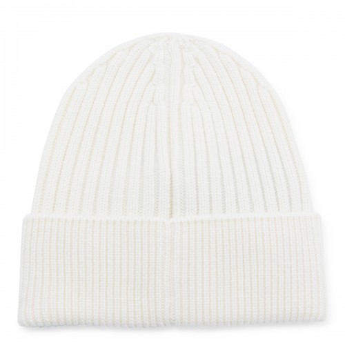 WHITE COTTON BEANIE 2