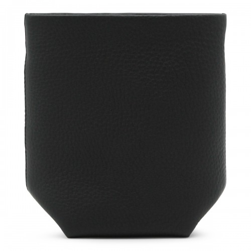 BLACK LEATHER N/S PARK CROSSBODY BAG