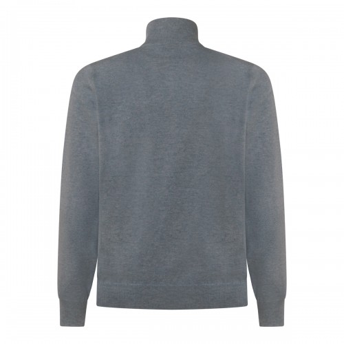 GREY CACHEMIRE KNITWEAR