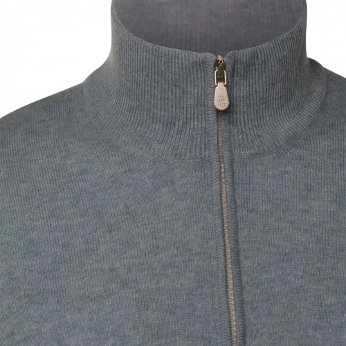 GREY CACHEMIRE KNITWEAR