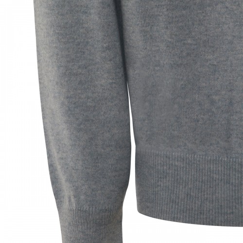 GREY CACHEMIRE KNITWEAR