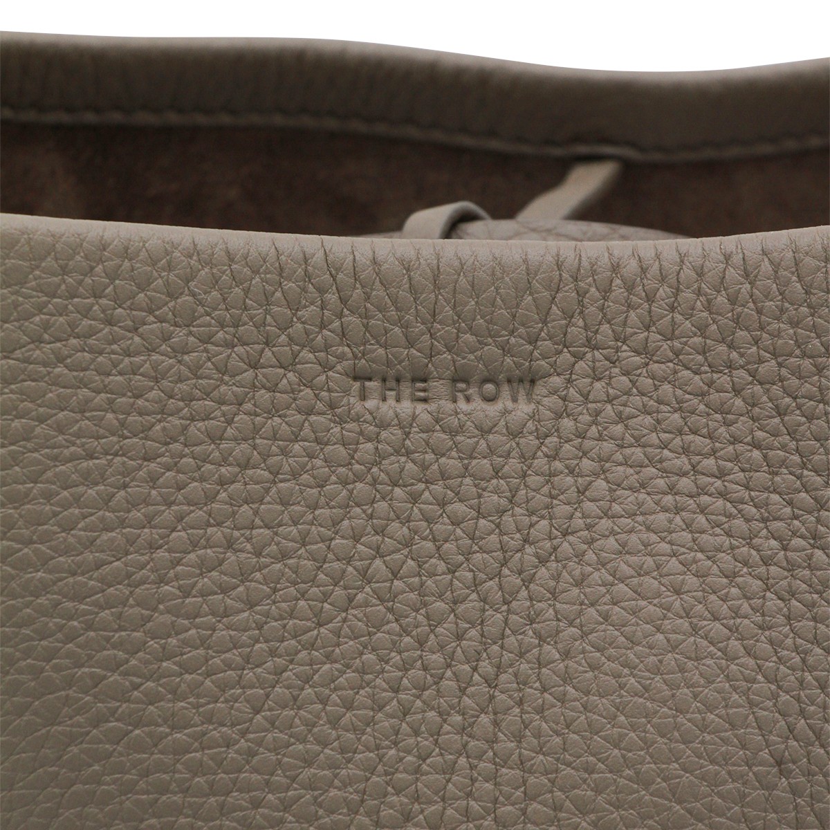 BEIGE LEATHER SMALL N/S PARK TOTE