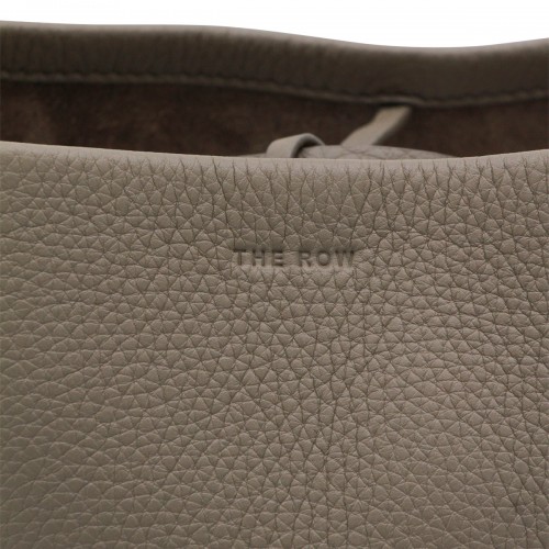 BEIGE LEATHER SMALL N/S PARK TOTE