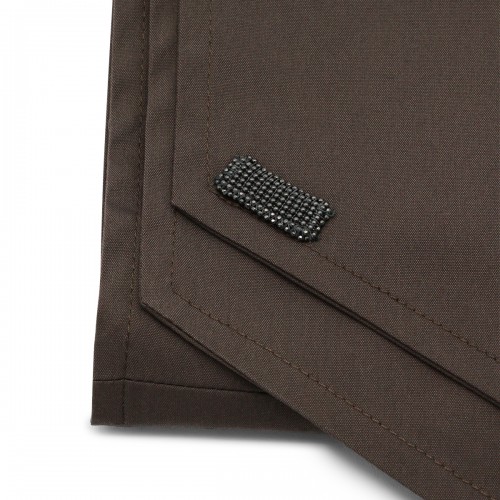 CHOCOLATE COTTON SCARF 2