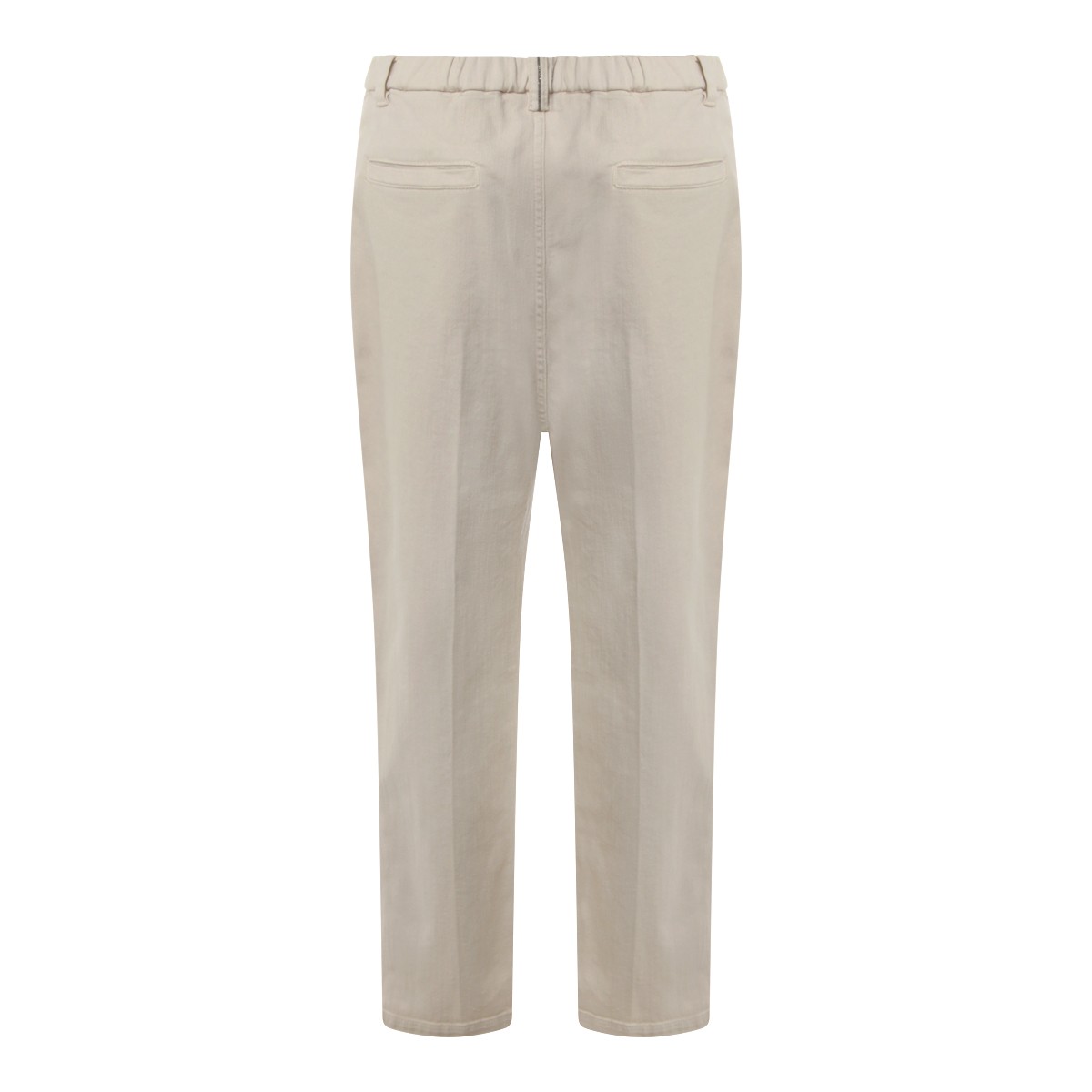 WARM WHITE COTTON PANTS