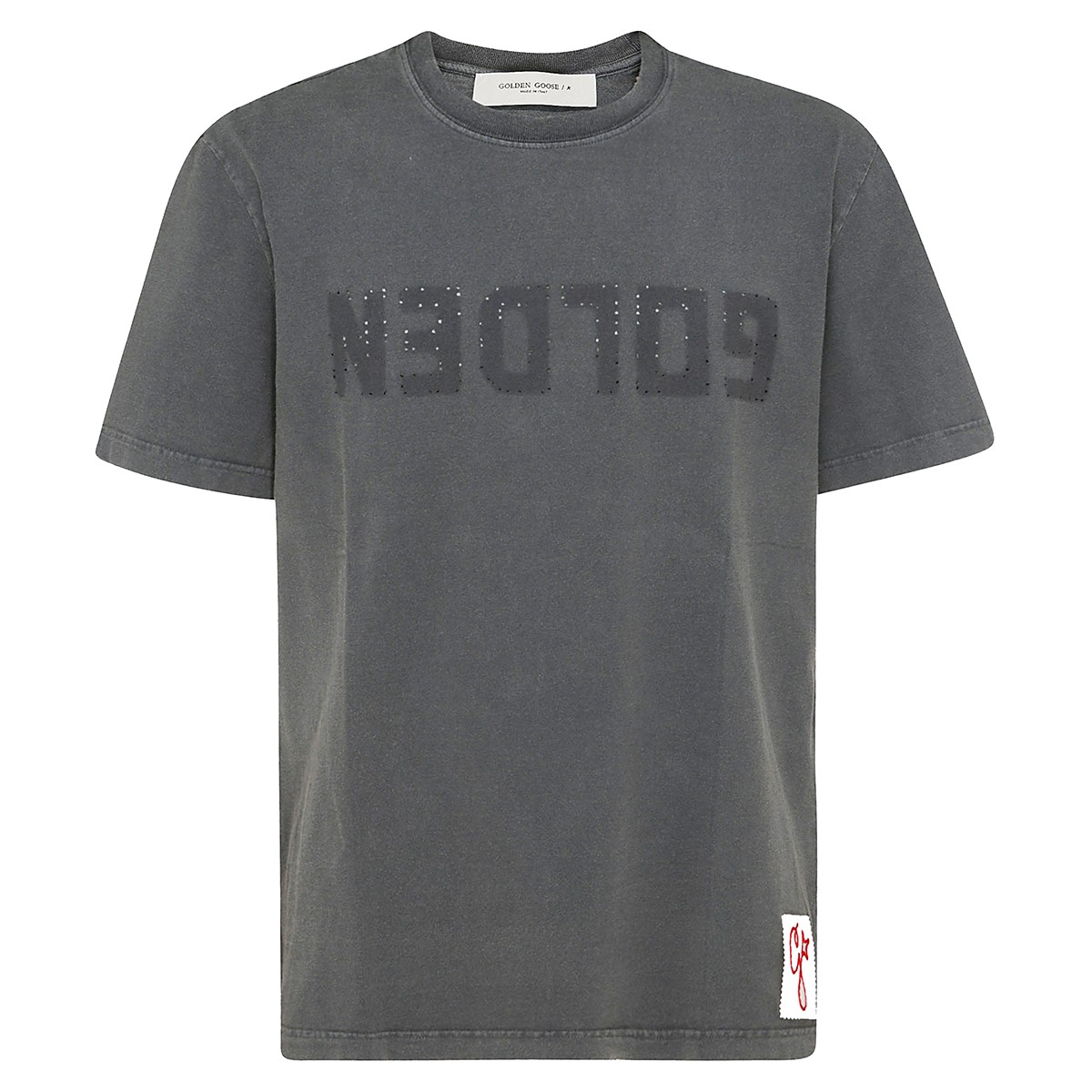 ANTHRACITE COTTON T-SHIRT