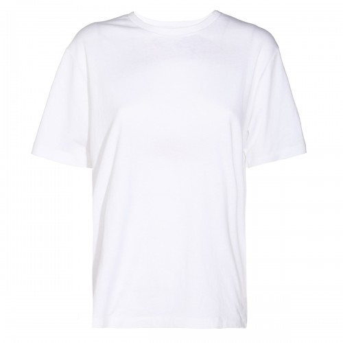 WHITE COTTON T-SHIRT