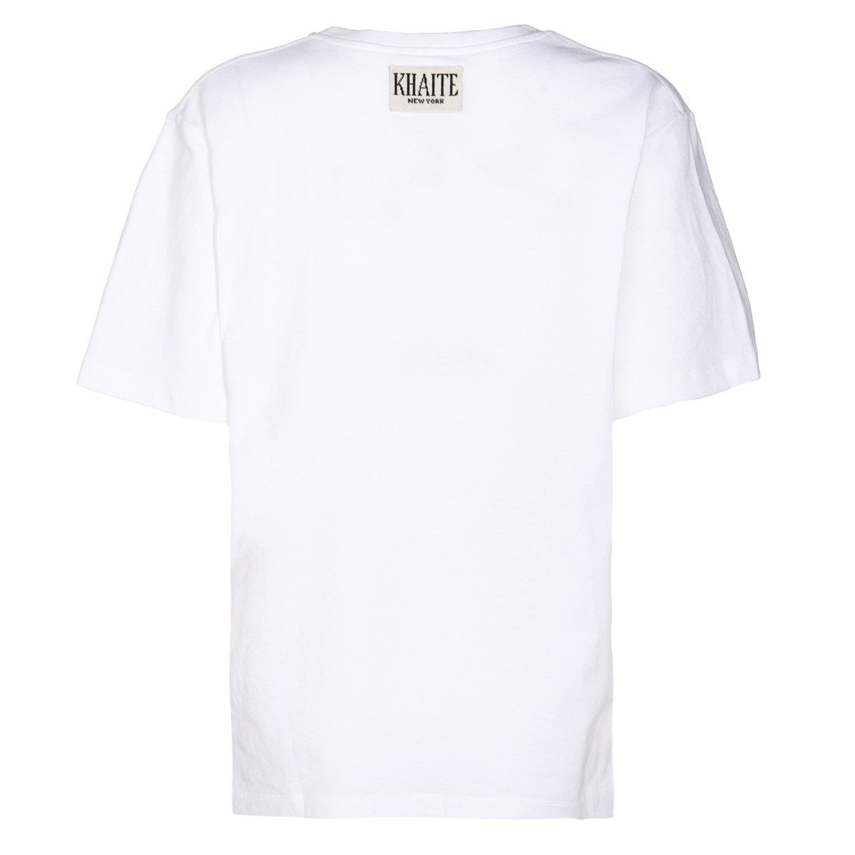 WHITE COTTON T-SHIRT