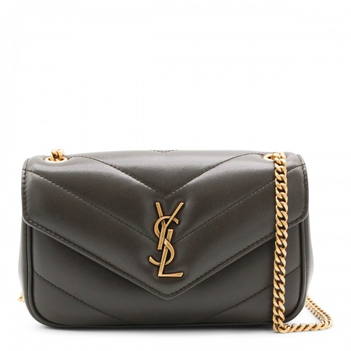 URBAN GREY LEATHER MINI BAG