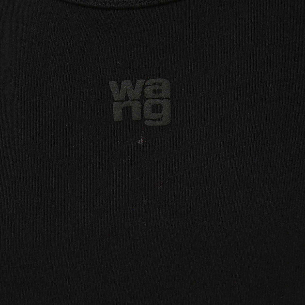 BLACK COTTON T-SHIRT