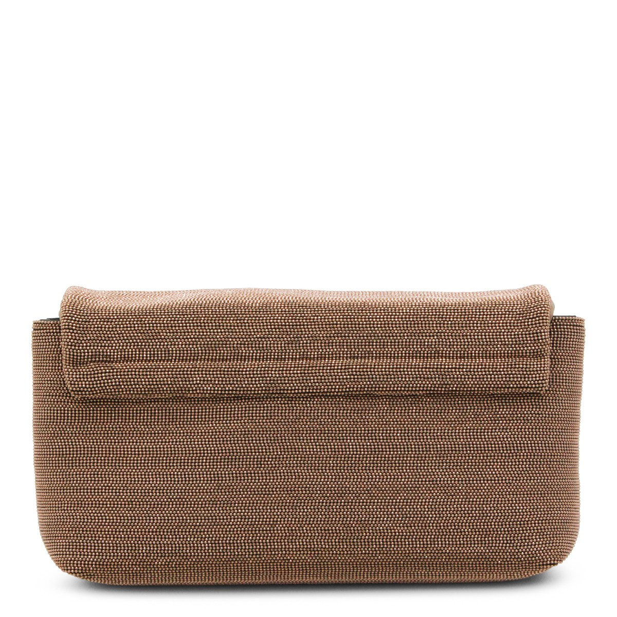 DARK BROWN LEATHER CROSSBODY BAG