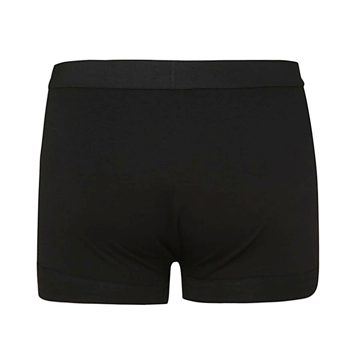 BLACK COTTON TWO-PACK BRIEFS