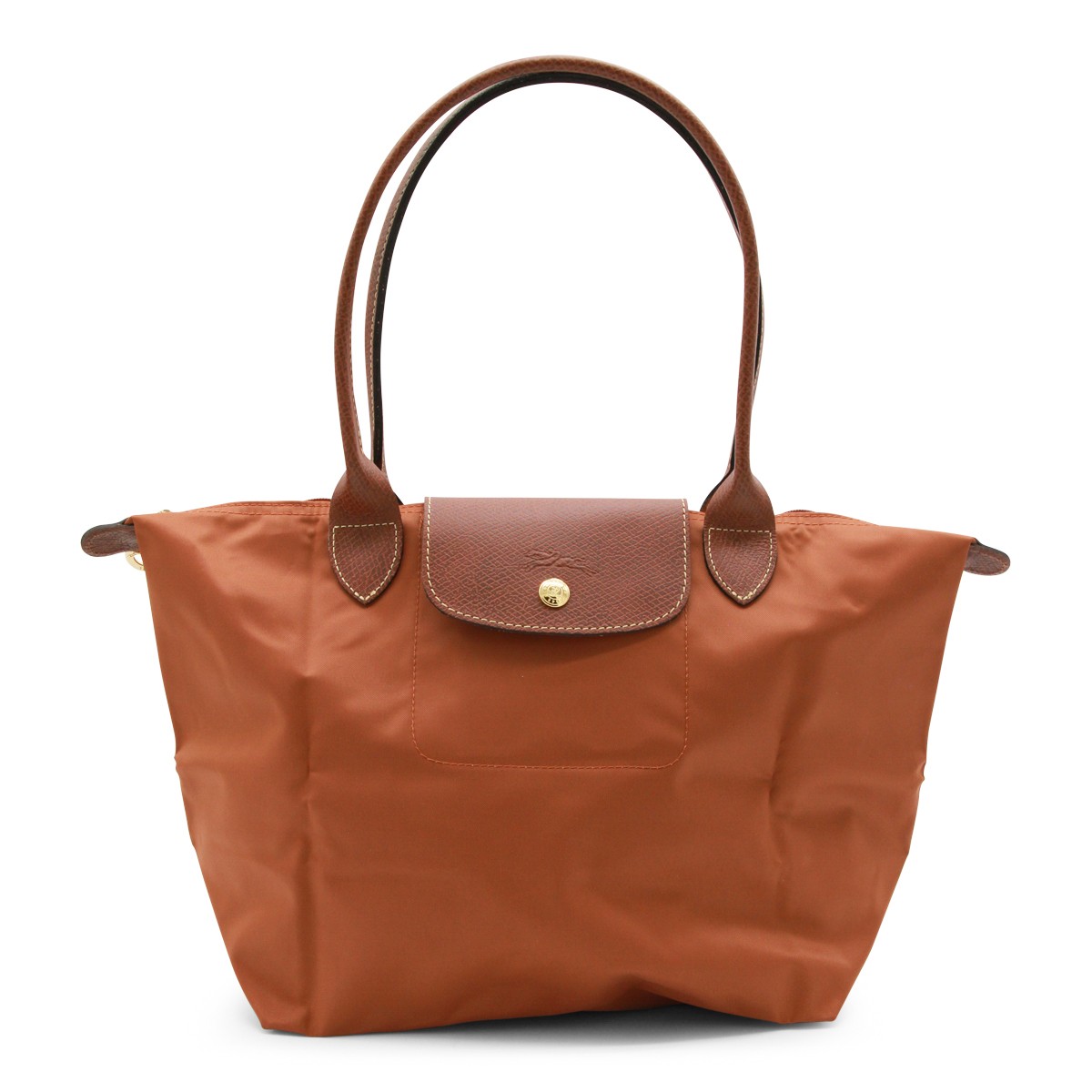 BROWN CANVAS LE PLIAGE TOTE BAG