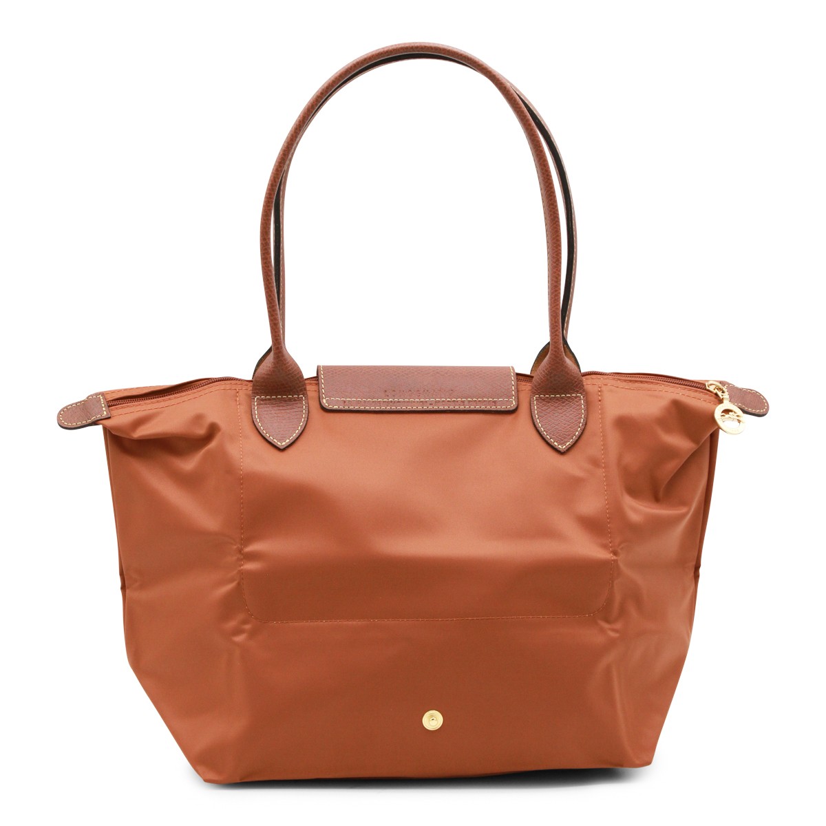 BROWN CANVAS LE PLIAGE TOTE BAG