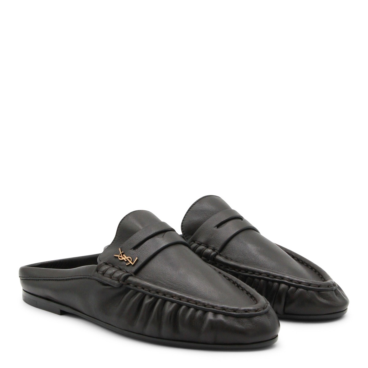 EAGLE BROWN LEATHER LOAFERS