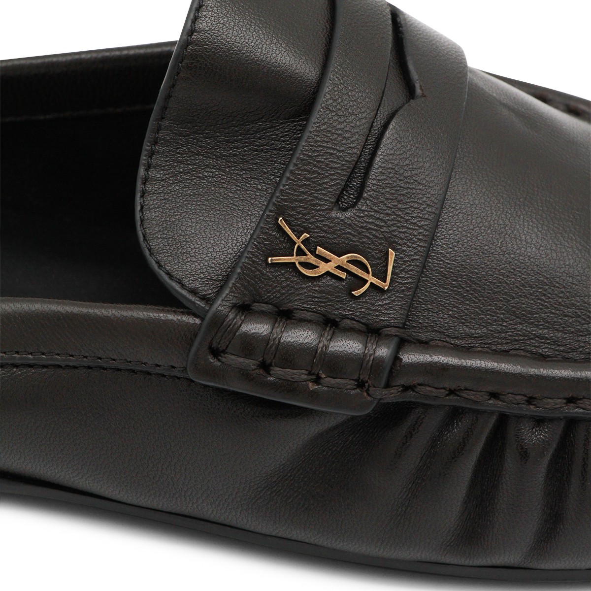 EAGLE BROWN LEATHER LOAFERS