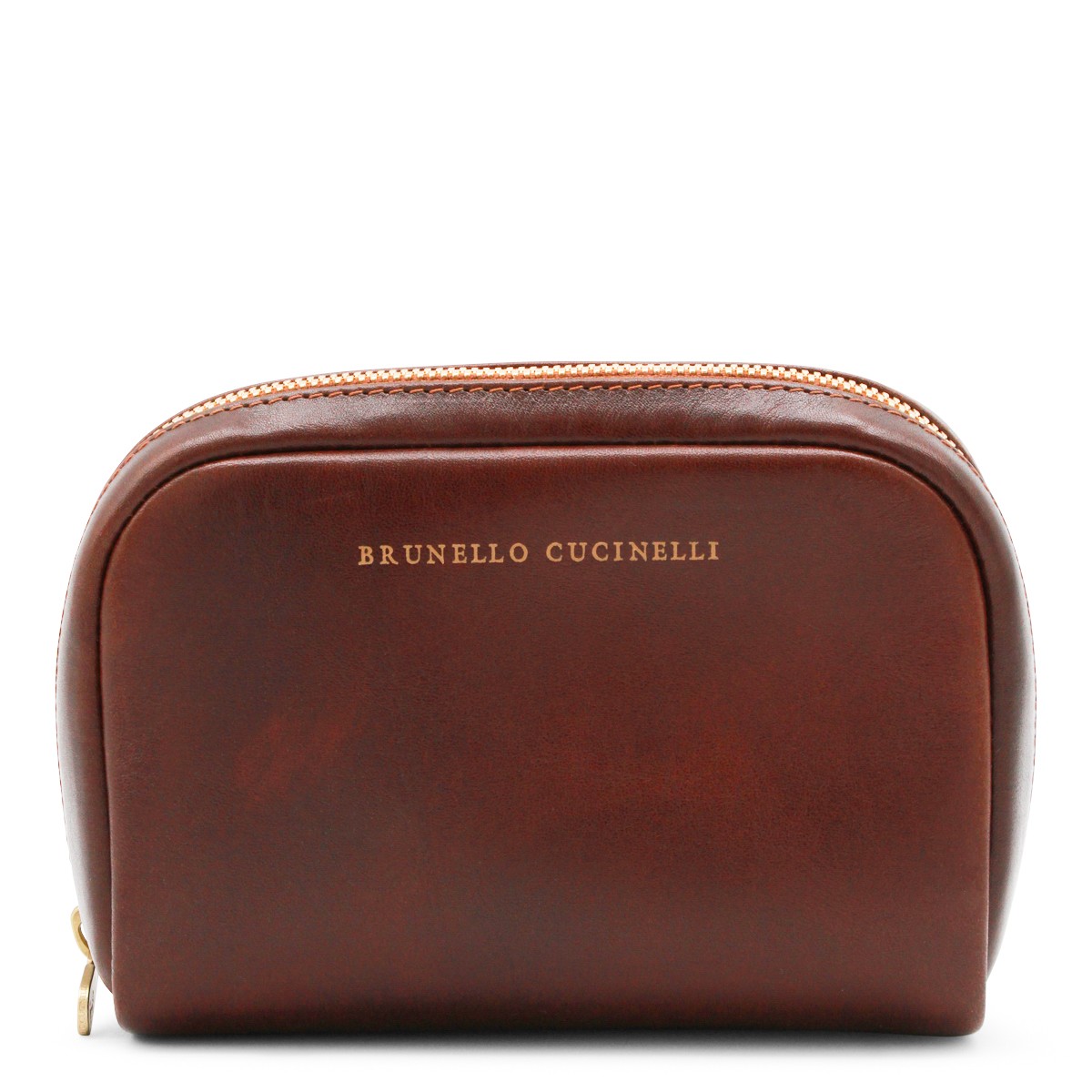 BURGUNDY LEATHER POUCHE