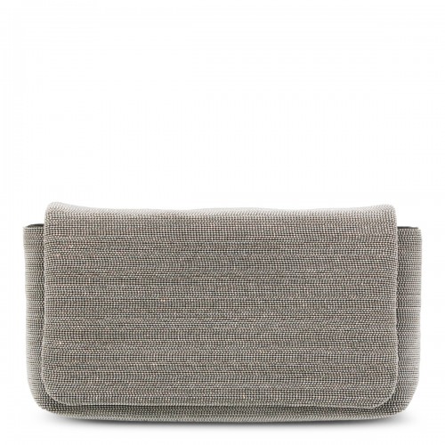 DARK BROWN LEATHER CROSSBODY BAG