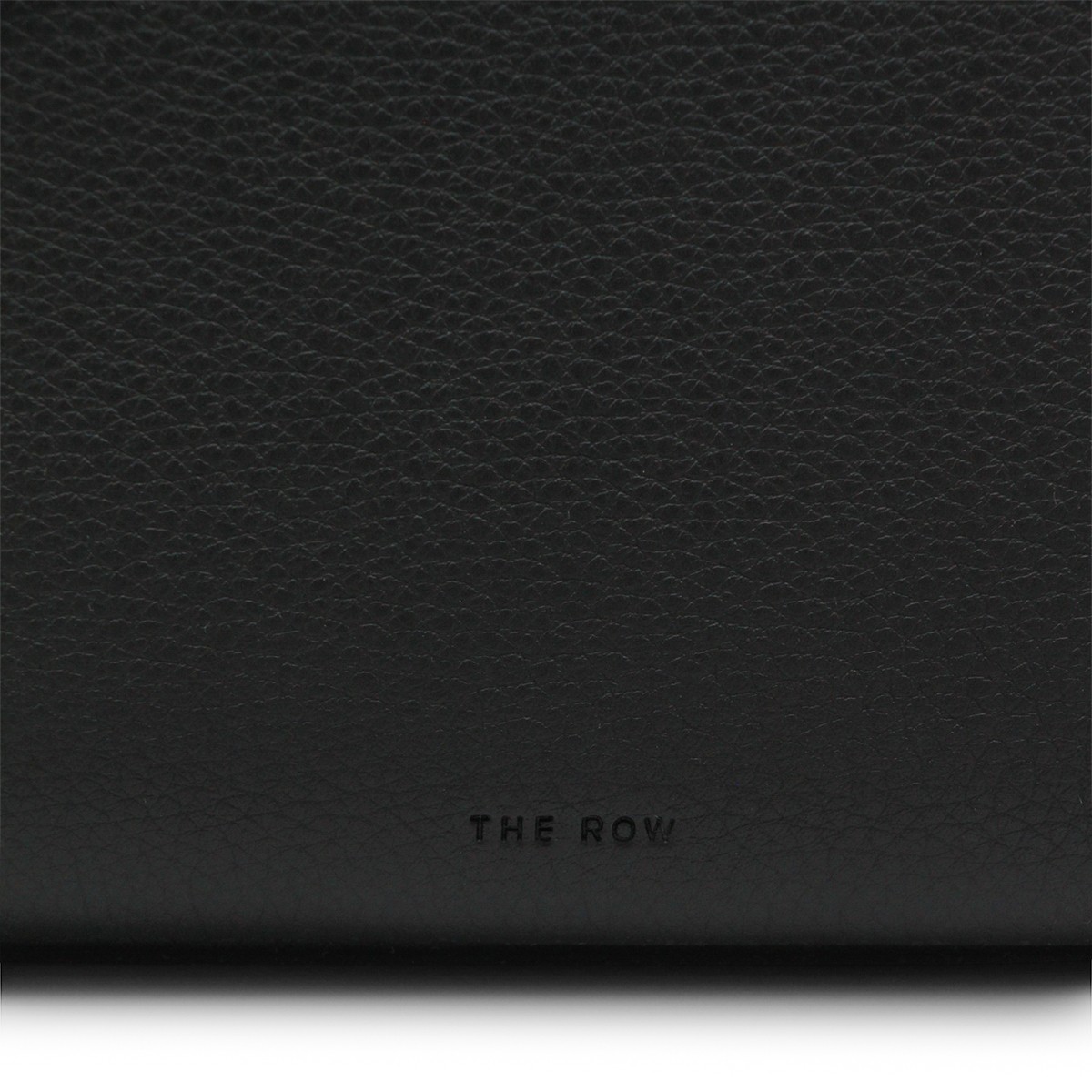 BLACK LEATHER MARCEL TOP HANDLE BAG