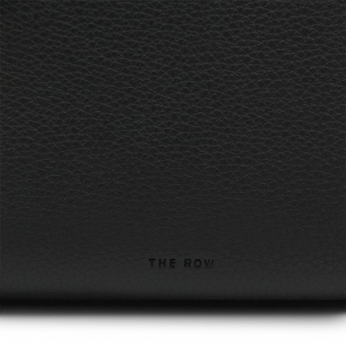 BLACK LEATHER MARCEL TOP HANDLE BAG