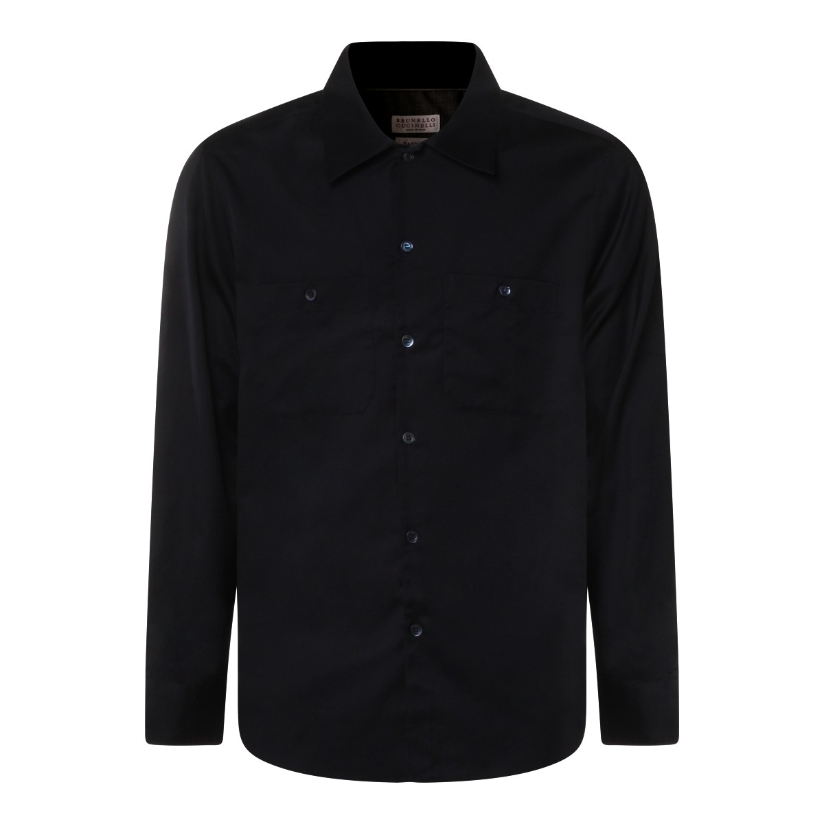 NAVY COTTON SHIRT