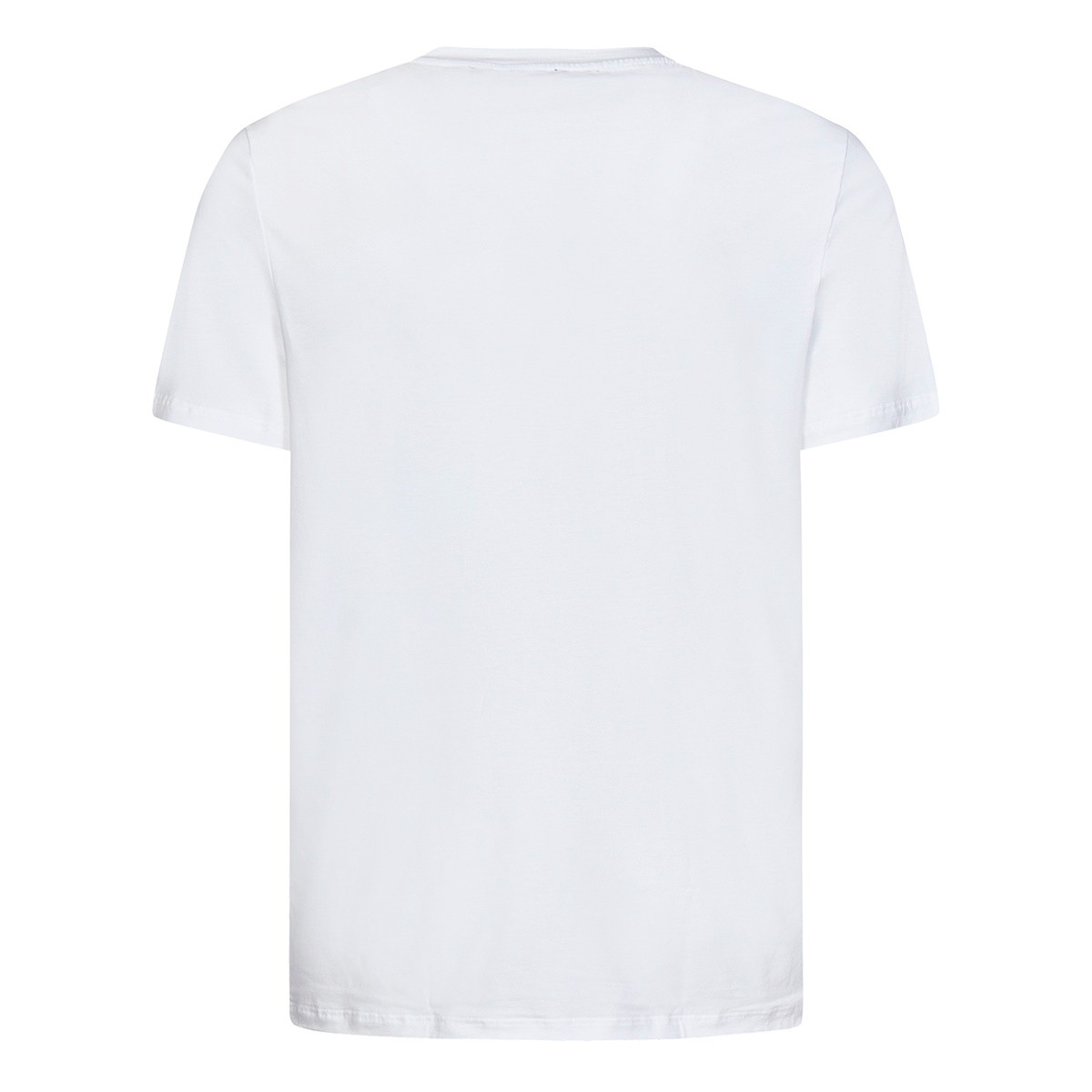WHITE COTTON T-SHIRT
