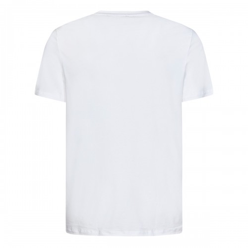 WHITE COTTON T-SHIRT