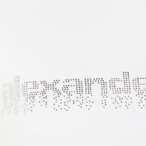 WHITE COTTON T-SHIRT