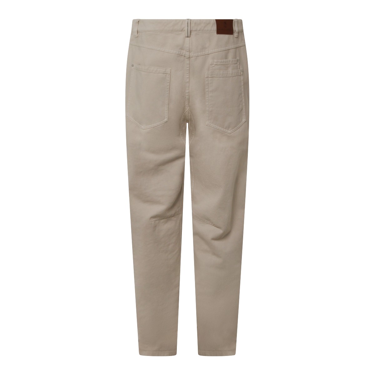 WARM WHITE COTTON PANTS