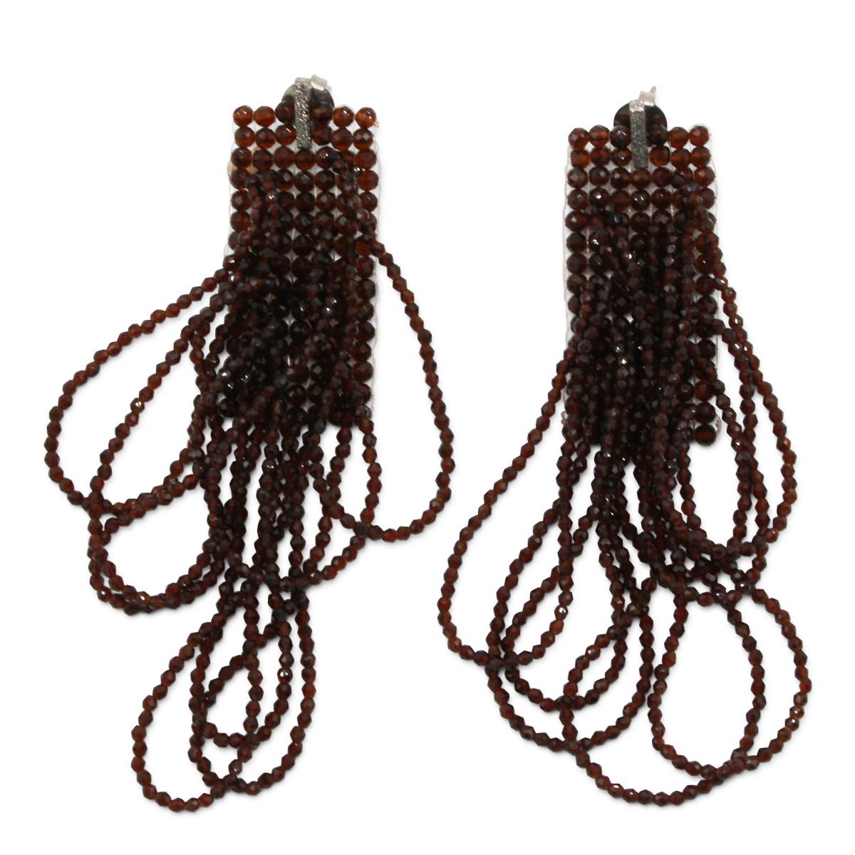 DARK BROWN EARRINGS