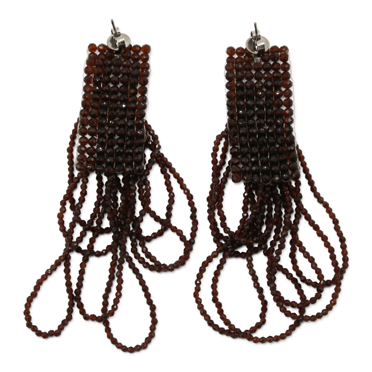 DARK BROWN EARRINGS